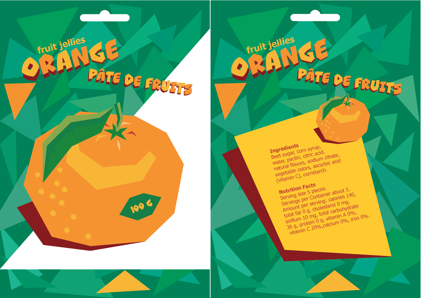 Orange: English